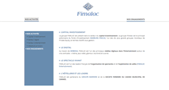 Desktop Screenshot of fimalac.com